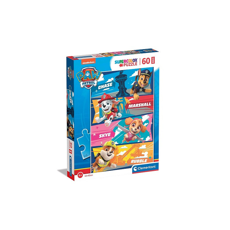 CLE puzzle 60 maxi SuperKolor Psi Patrol 26592