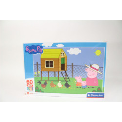 CLE puzzle 60 maxi SuperKolor Świnka Peppa 26590