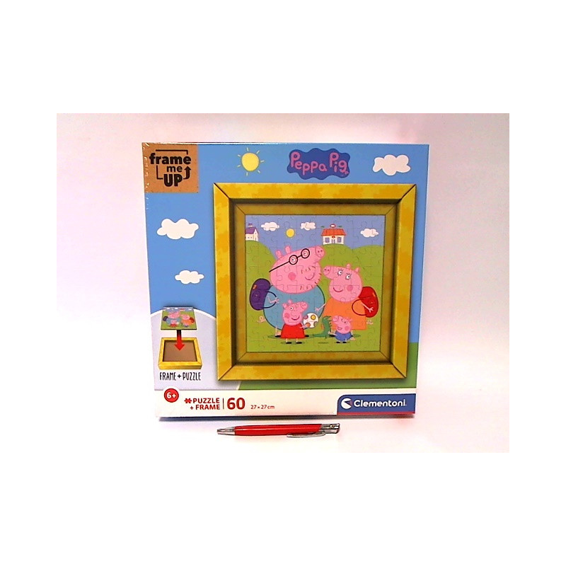 CLE puzzle 60 ramkowe FrameMeUp PeppaPig 38809