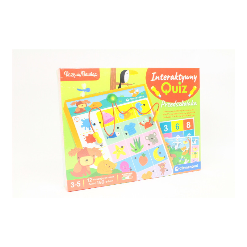 CLE Uczę się bawiąc! Interakt.quiz przedszk.50820