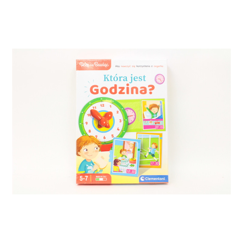 CLE Uczę się bawiąc! Która jest godzina? 50771