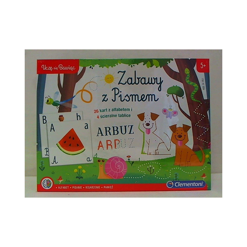 CLE Uczę się bawiąc! Nauka pisania 3-5lat 60590