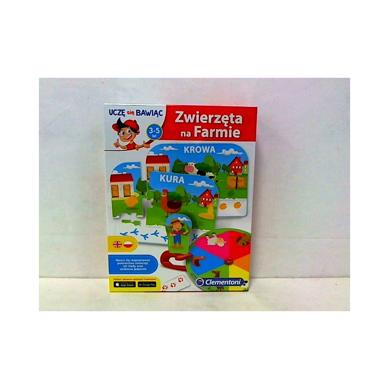 CLE Uczę się bawiąc! Zwierzęta na farmie 60916