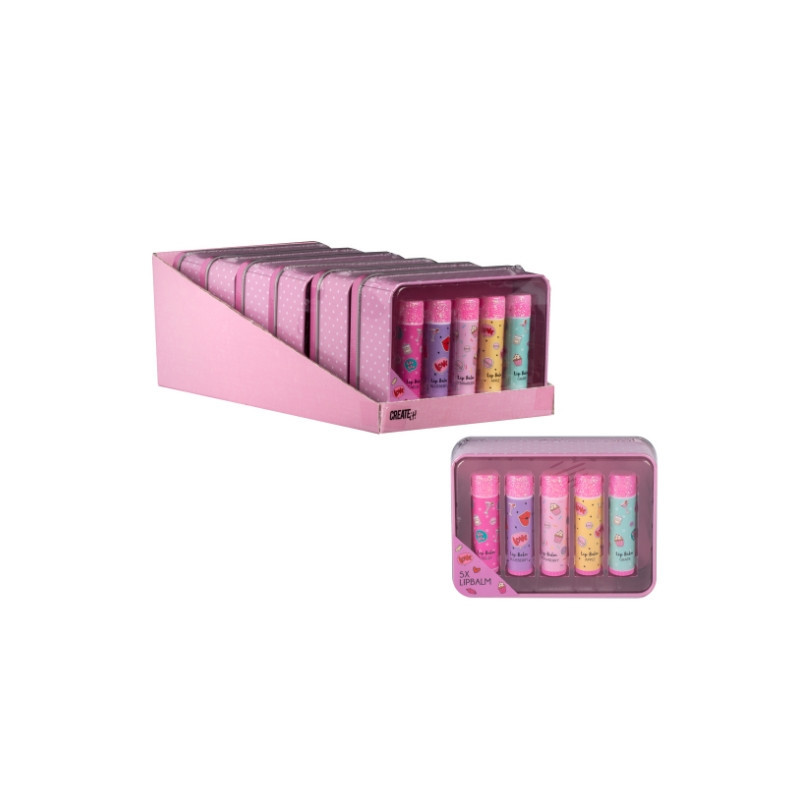 CREATE IT! 5 balsamów do ust puszka 84528A /6