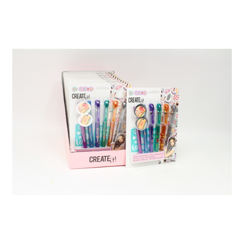 CREATE IT! 6 pisaków do robienia tatuażu 84200 /12