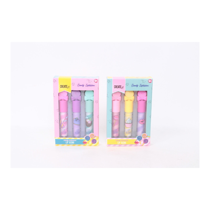 CREATE IT! Candy zestaw błyszczyków 3pak 84809 /6