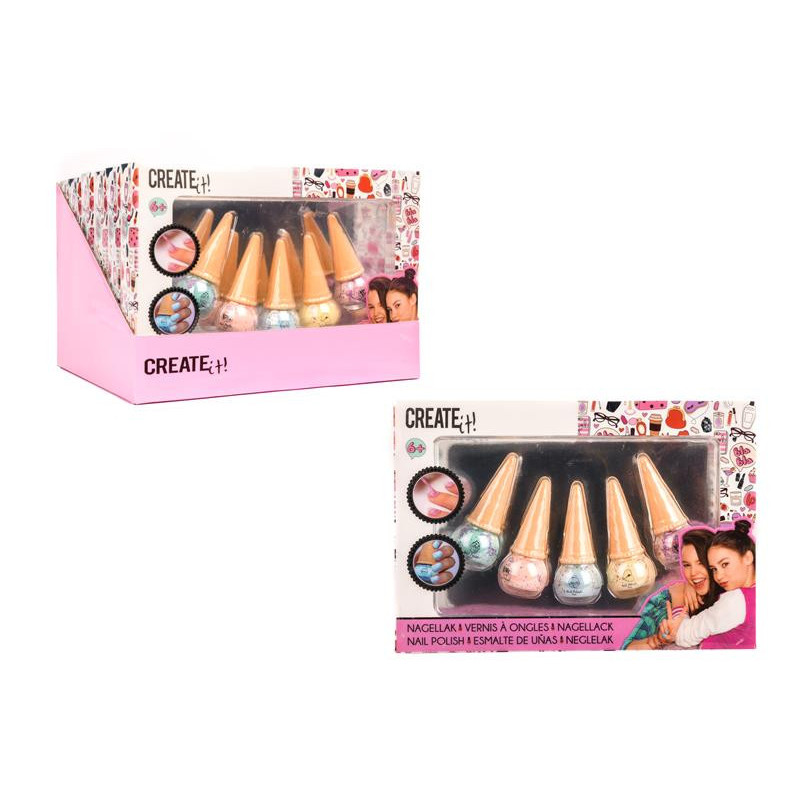 CREATE IT! lakier do pazn.lody-disco 5pak 84133 /6