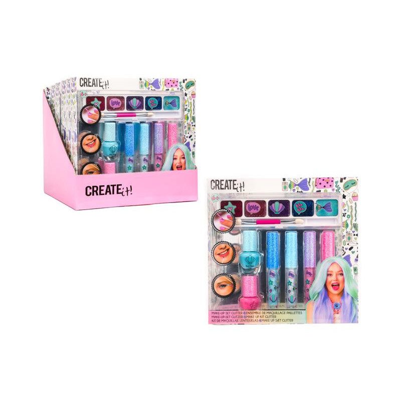 CREATE IT! make-up zestaw brokat 84141 /6