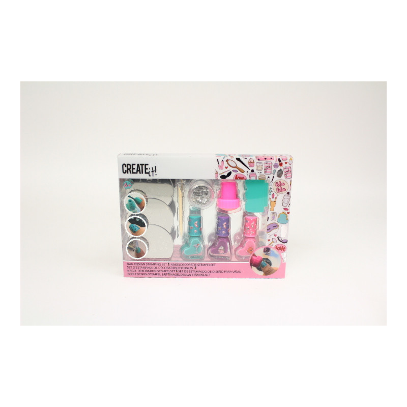 CREATE IT! ozdabianie paznokci zestaw 84503 /6
