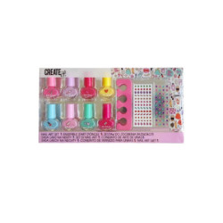 CREATE IT! zestaw d/pazn.z naklejkami 84529 /6