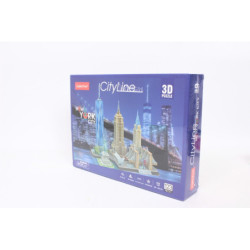 Cubic Fun puzzle 3D City Line NewYorkCity 02552
