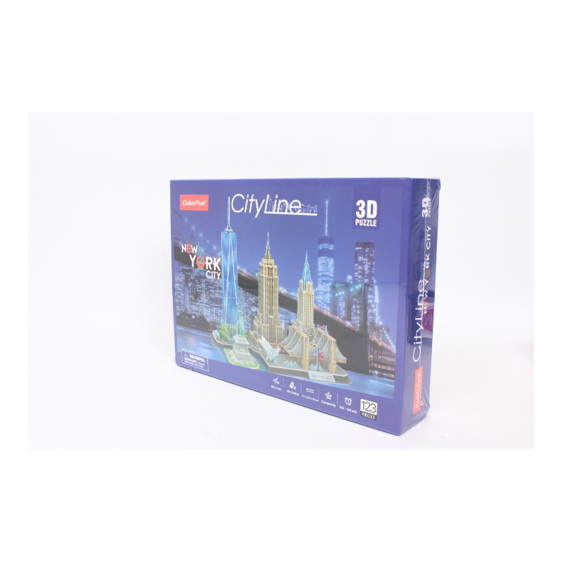 Cubic Fun puzzle 3D City Line NewYorkCity 02552