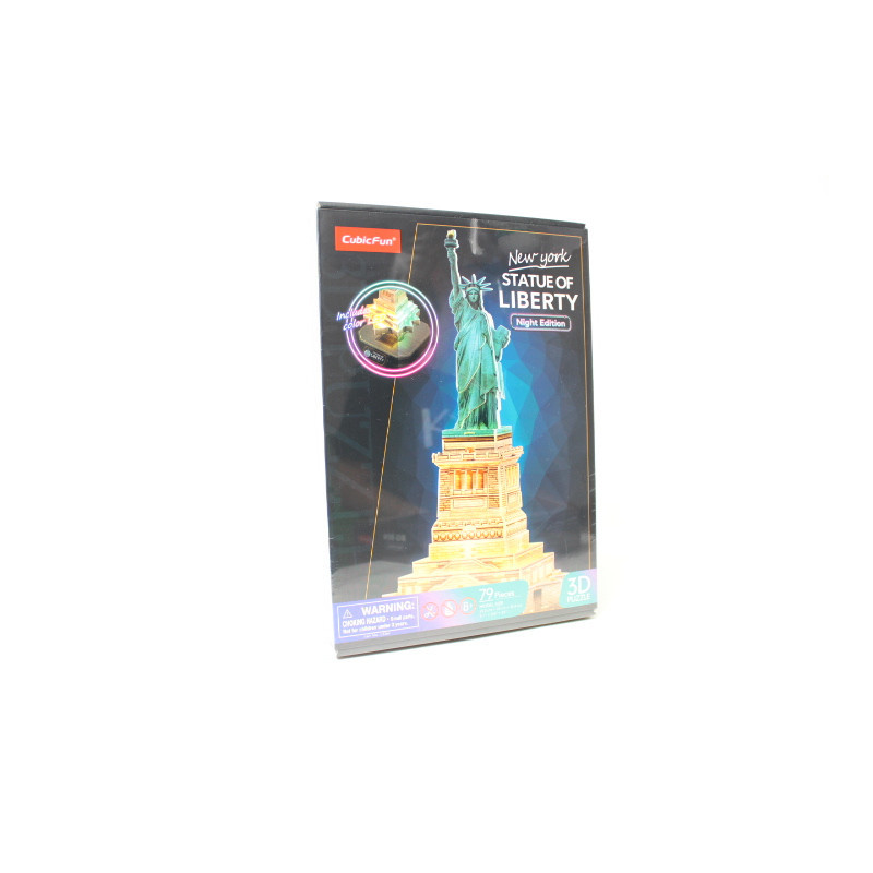 Cubic Fun puzzle 3D LED StatuaWolności 05362