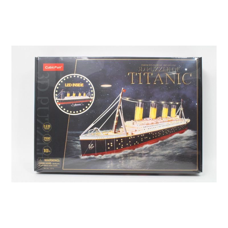 Cubic Fun puzzle 3D LED Titanic 20521 05218