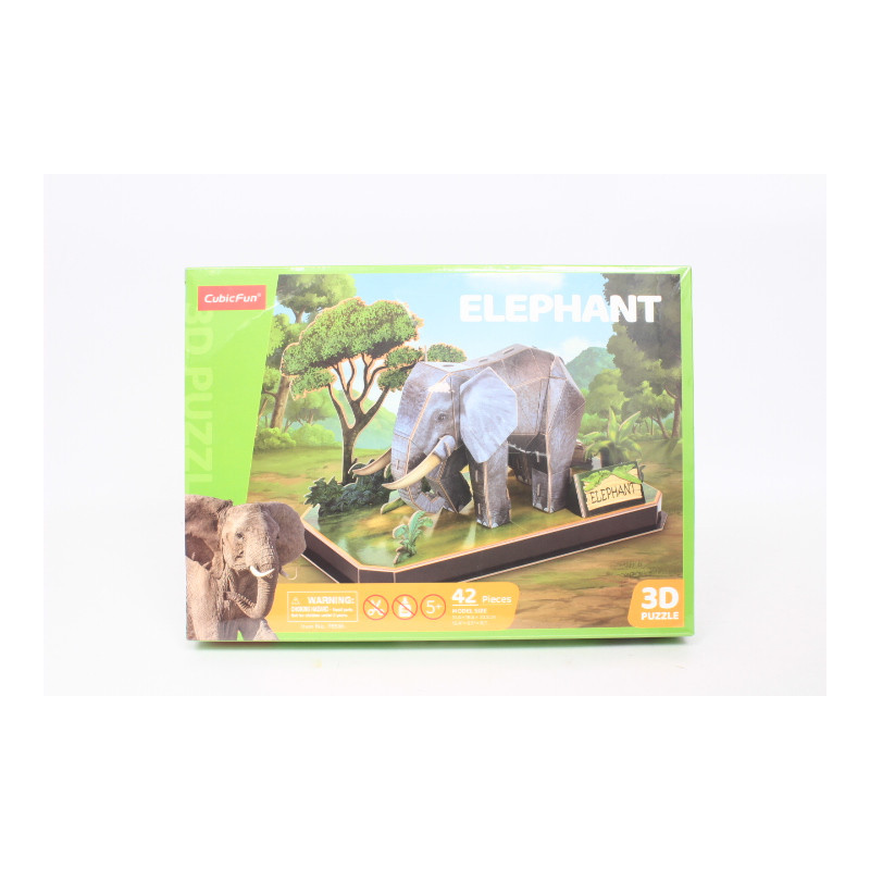 Cubic Fun puzzle 3D Zwierzęta Słoń 08585