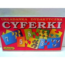 Cyferki - puzzlowa układanka dydaktyczna 03280