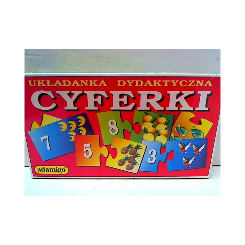 Cyferki - puzzlowa układanka dydaktyczna 03280