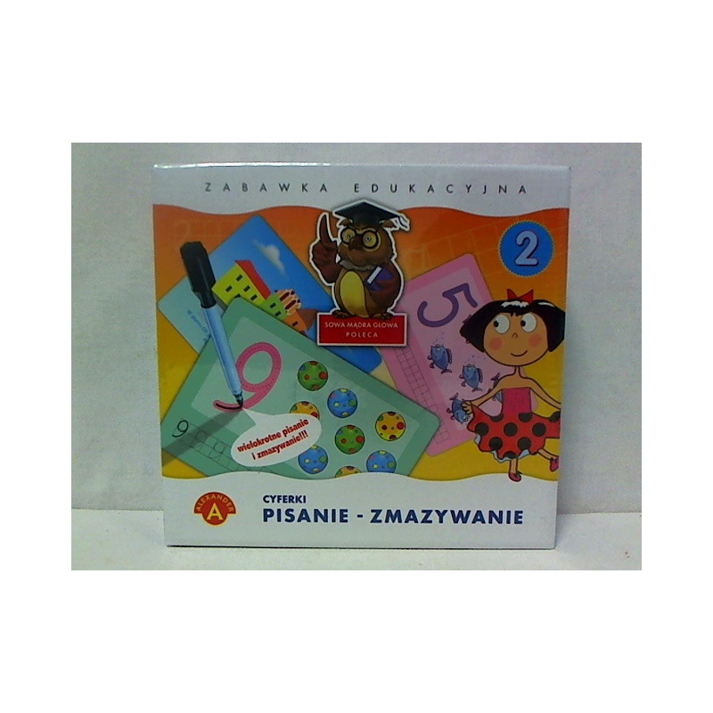 Cyferki pisanie - zmazywanie 2 07374