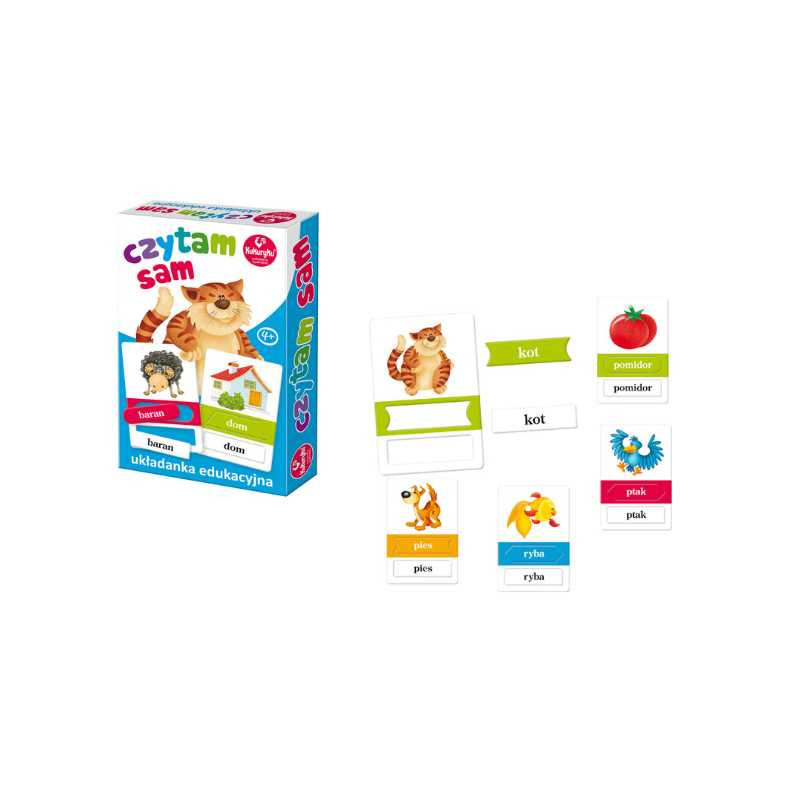 Czytam sam - układanka edukacyjna 60345
