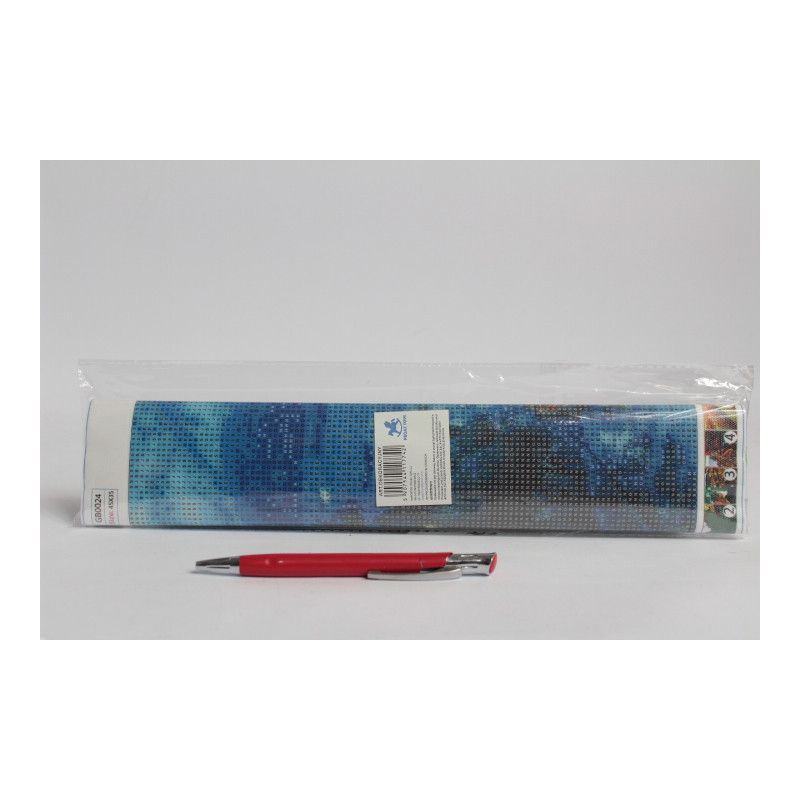 Diamentowe mozaiki dom nocą 17742