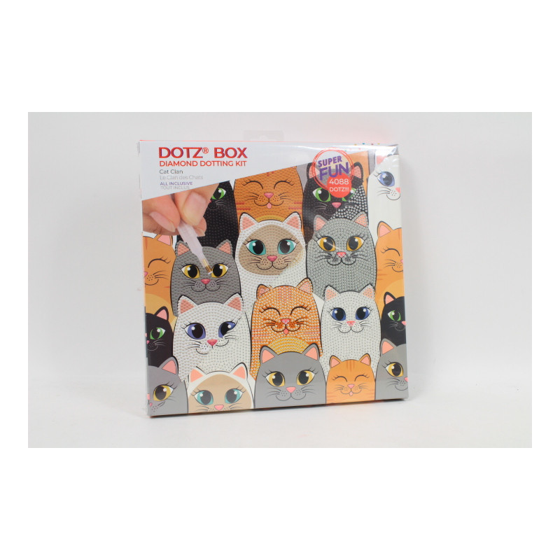 Diamond Dotz Cat clan 018-DBX020 18836