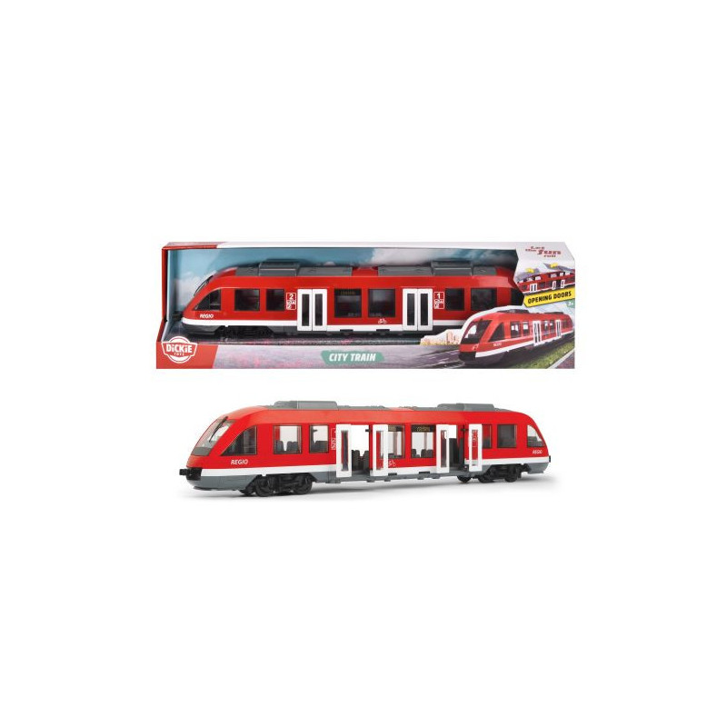 Dickie City train z otwieranymi drzwiami 374-8002