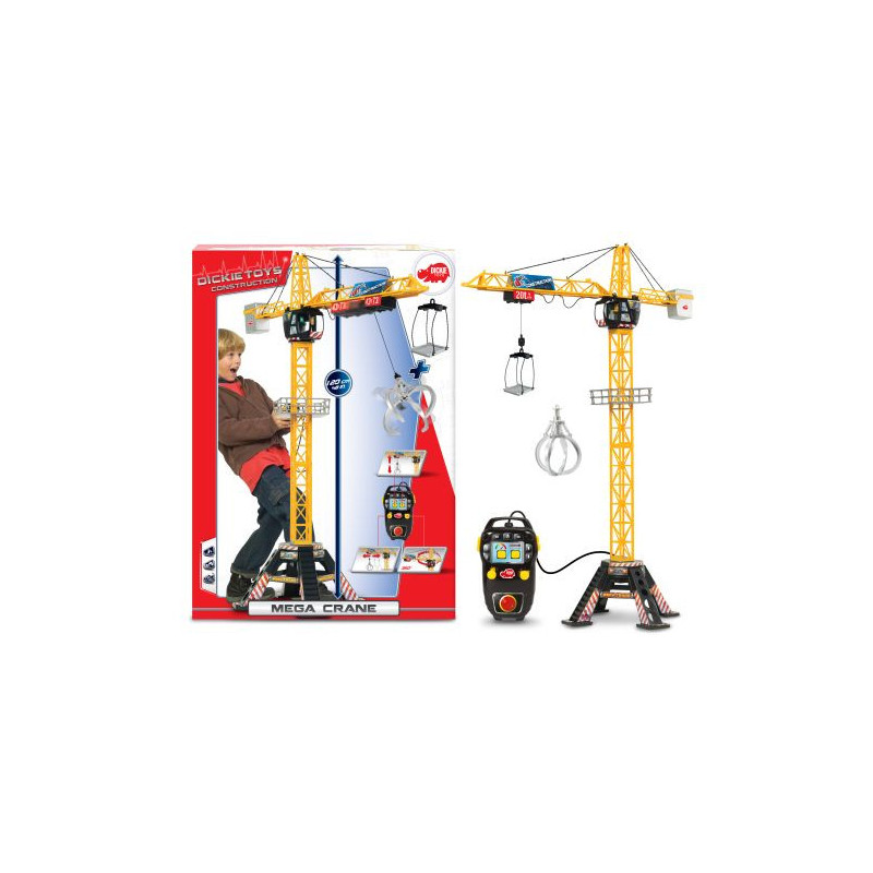 Dickie dźwig Mega Crane 120cm 346-2412