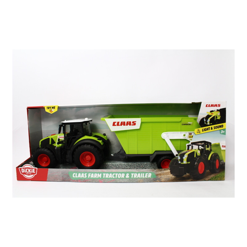 Dickie Fendt traktor z przyczepą 64cm 373-9004