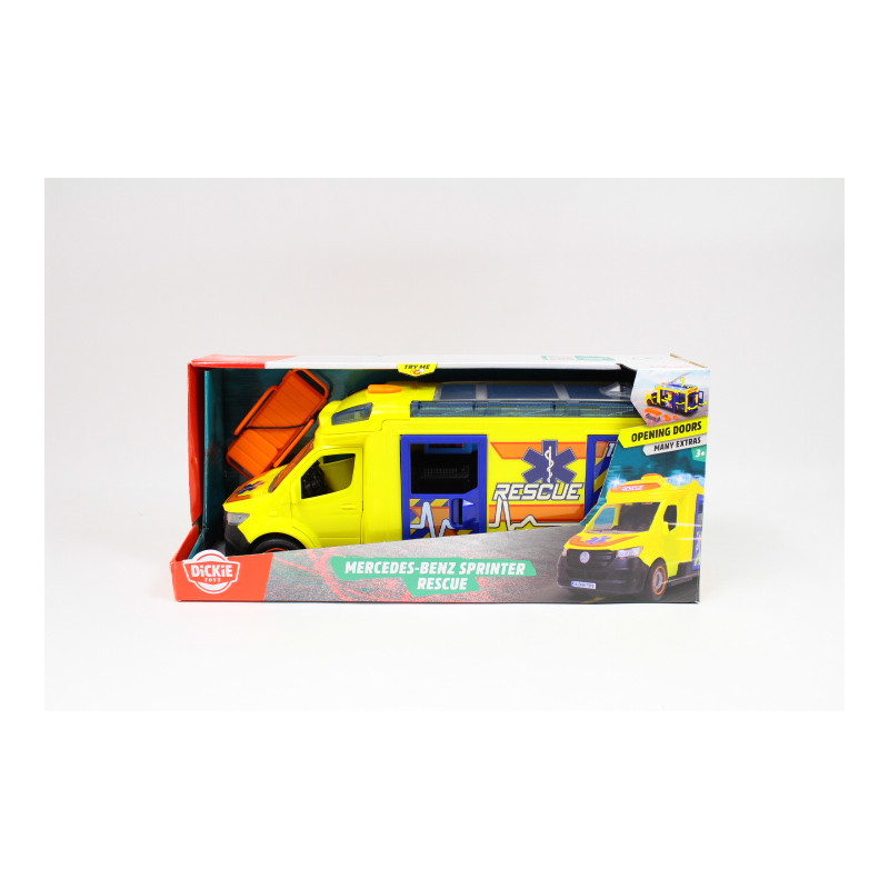 Dickie Mercedes-Benz Sprinter 35cm św/dźw 371-6025
