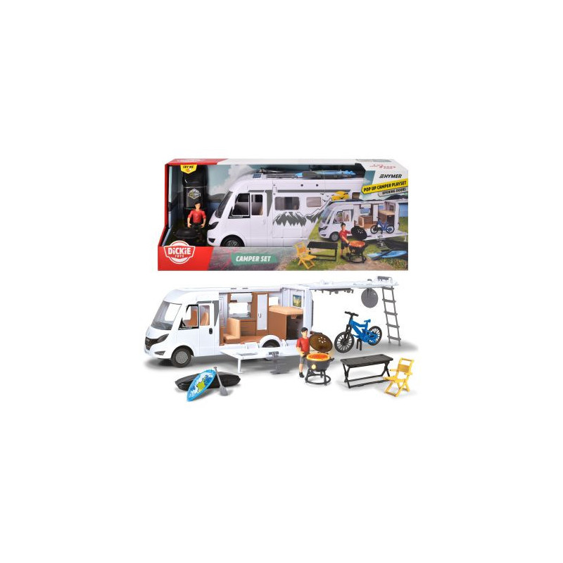 Dickie Playlife kamper 30cm zestaw 383-7021
