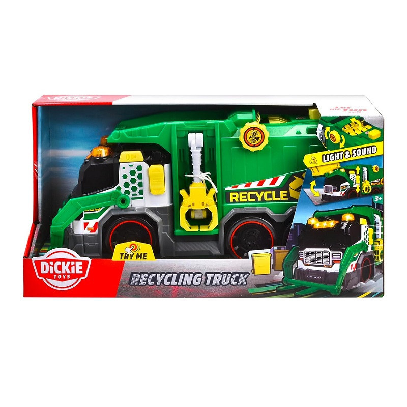 Dickie śmieciarka 39cm św/dźw 330-7001