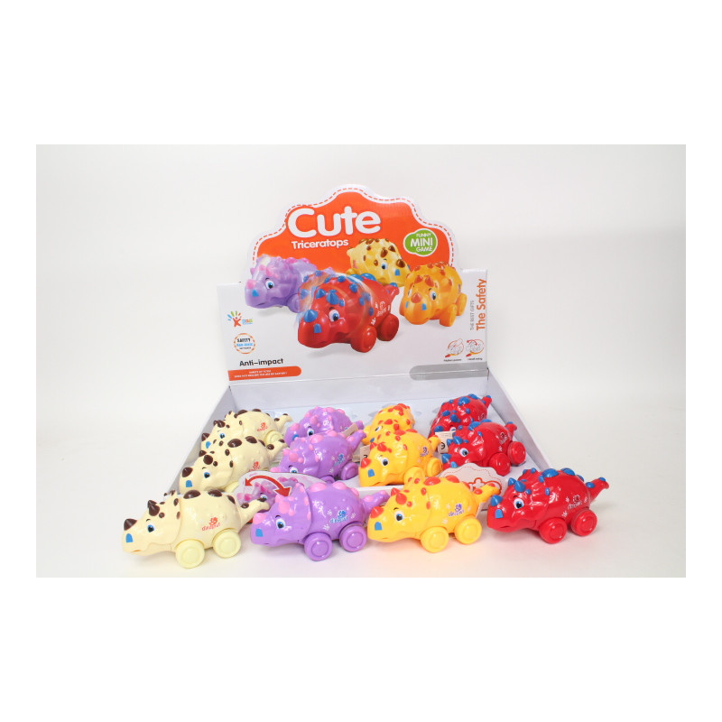 Dinozaur jeżdżący 12szt/disp G182986 44574