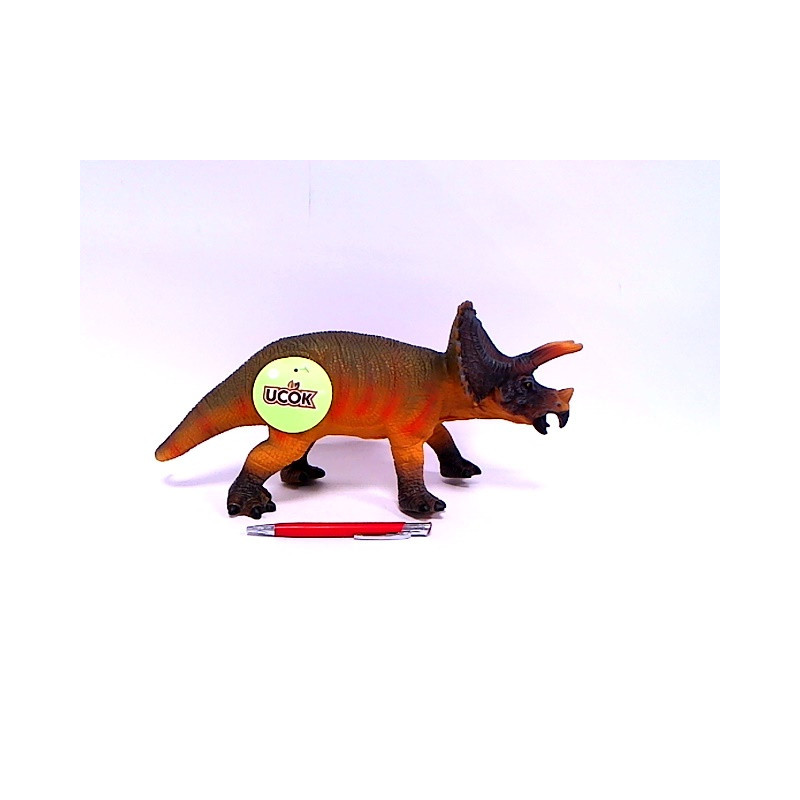 Dinozaur miękki Triceratops z dźw K1509 02098