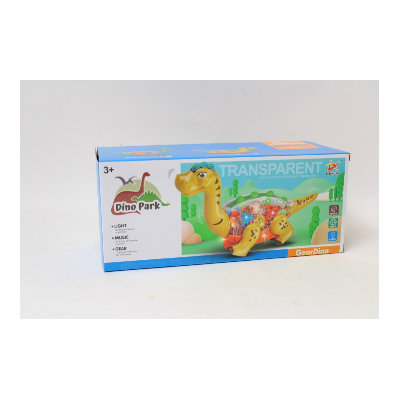 Dinozaur na baterie w pudełku 1334323 43235