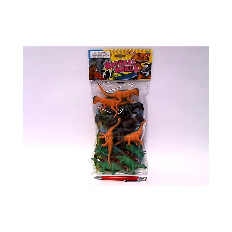 Dinozaury 12szt z matą HHS038 37312