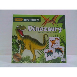Dinozaury Gra memory Adamigo 07417