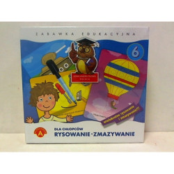 Dla chłopców rysowanie-zmazywanie 6 07428