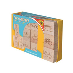 Domino drewniane - pojazdy 02308