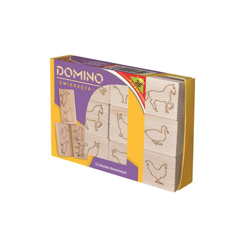 Domino drewniane - zwierzęta 02285