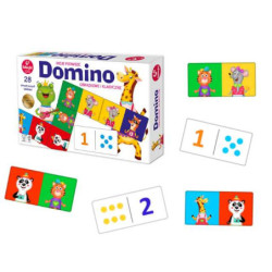 Domino obrazkowe i klasyczne 64138