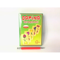 Domino obrazkowe Owoce drewniane AB 72182