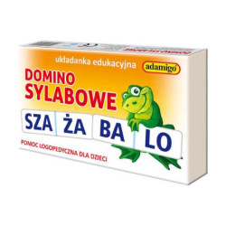 Domino sylabowe - układanka edukacyjna 04812