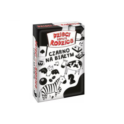 Dzieci kontra rodzice gra Czarno na białym 75765