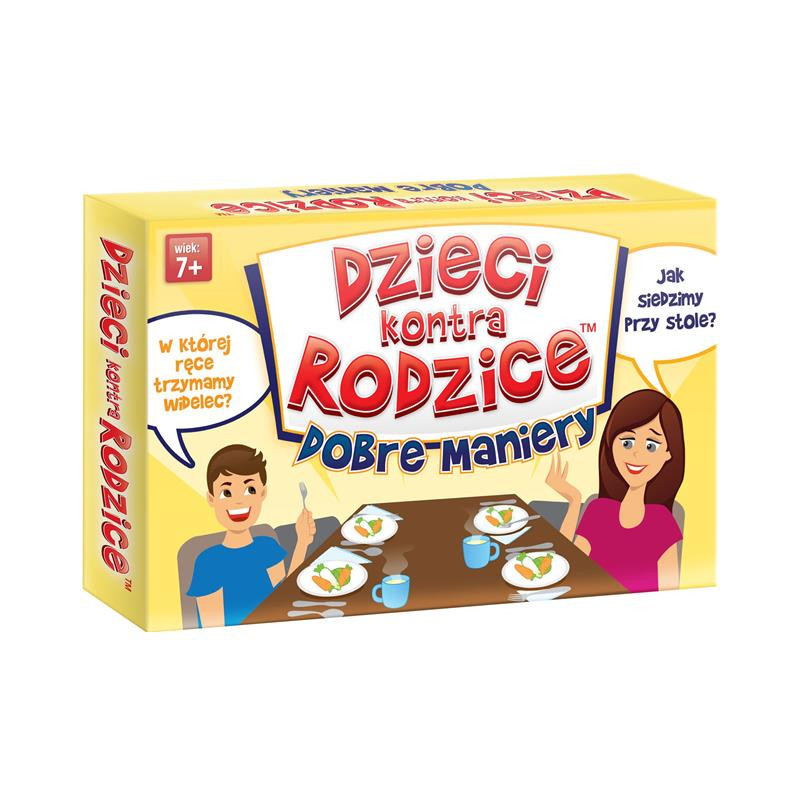 Dzieci kontra rodzice gra Dobre maniery 71304