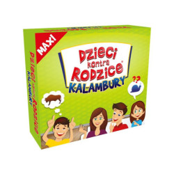 Dzieci kontra rodzice gra Kalambury Maxi 71443