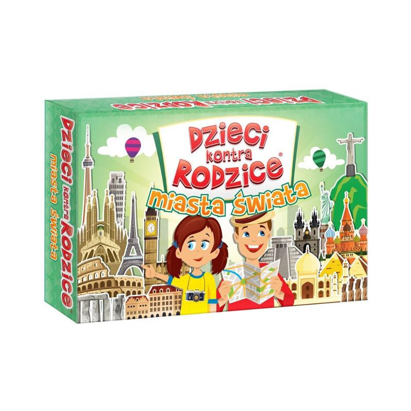 Dzieci kontra rodzice gra Miasta Świata 71731