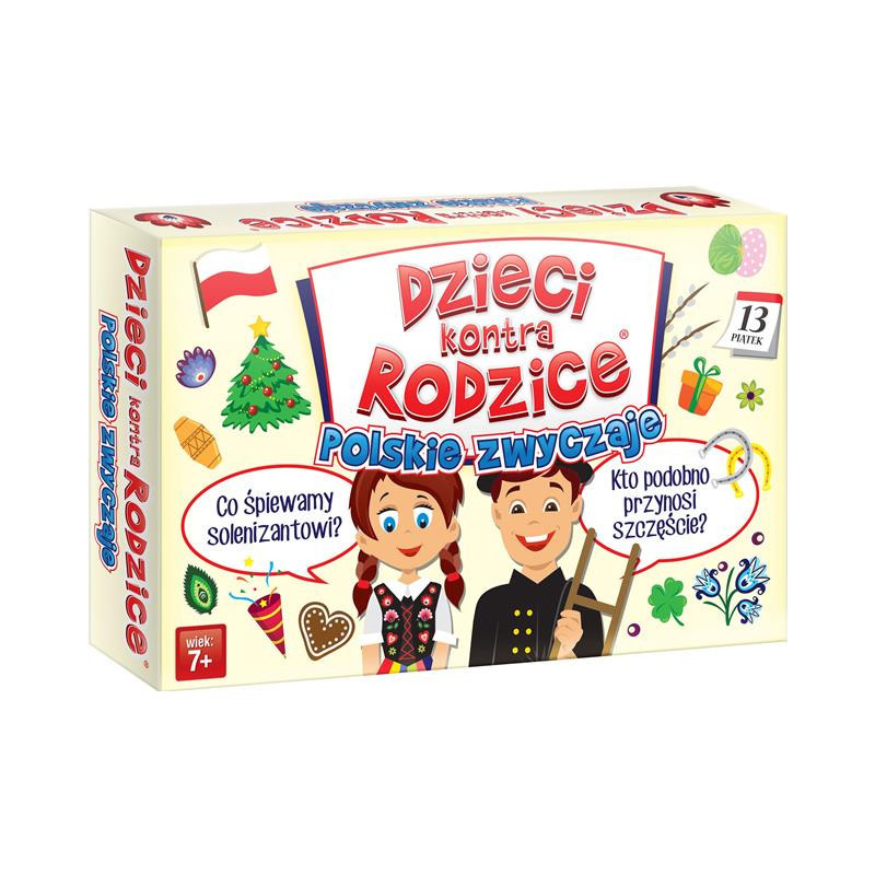 Dzieci kontra rodzice gra Polskie zwyczaje 71397