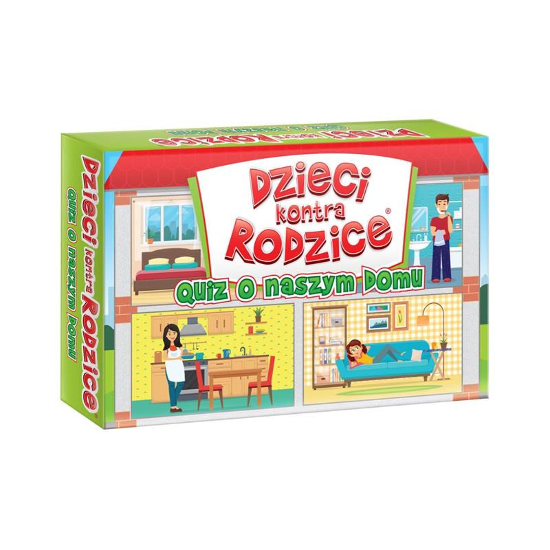 Dzieci kontra rodzice gra Quiz o naszym domu 71403