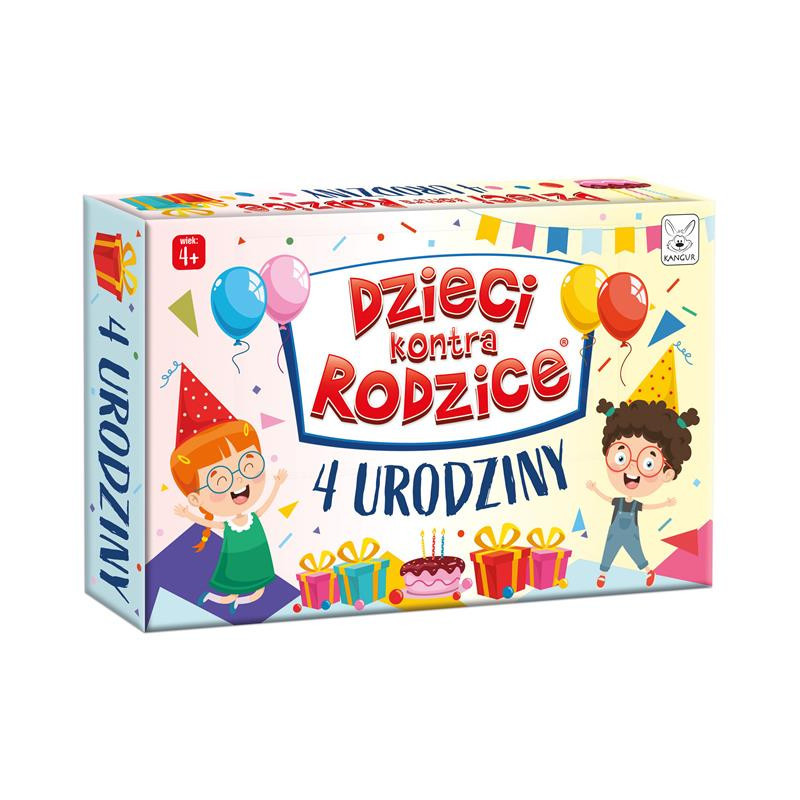 Dzieci kontra rodzice gra Urodziny 4+ 75482