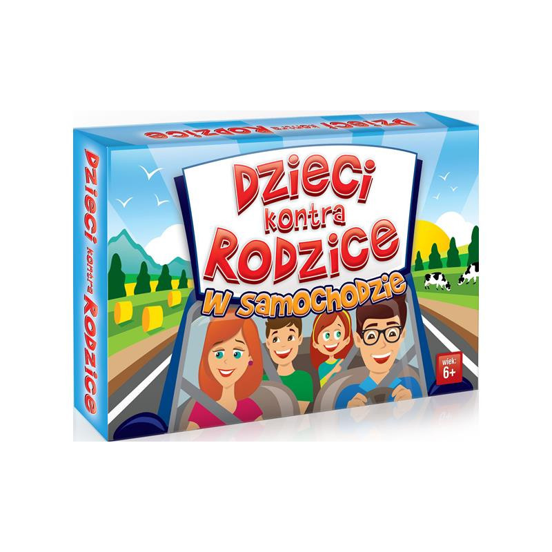 Dzieci kontra rodzice gra W samochodzie 71595